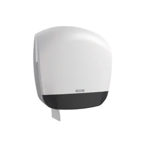 Dispenser toiletpapir jumbo midi og maxi Katrin Plast Hvid