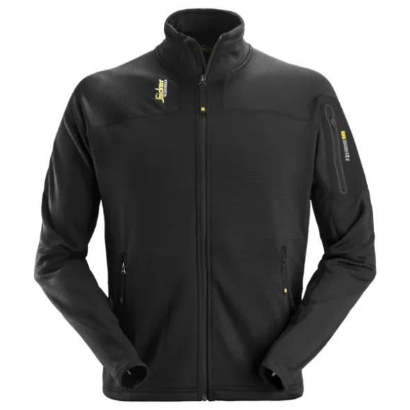 Body Mapping Microfleece jakke, BLACK str M