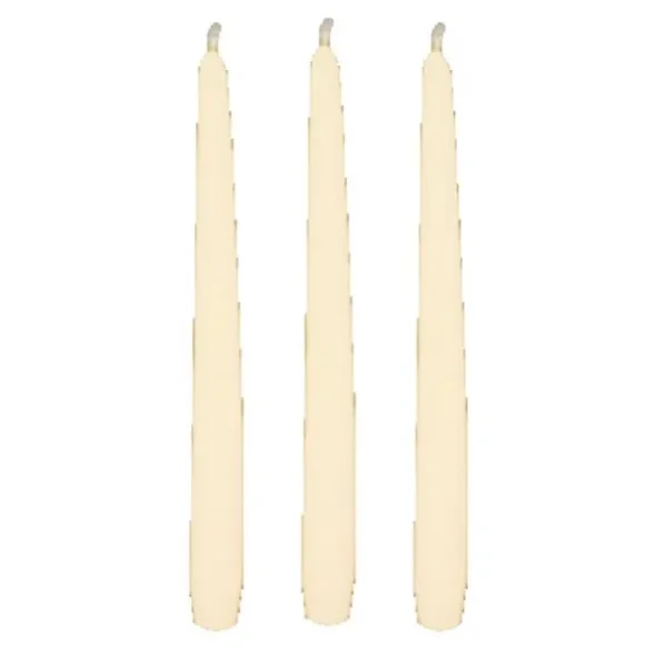 Servietlys, Gies, 24,5cm 2,35cm champagne 8 timer, 100stk