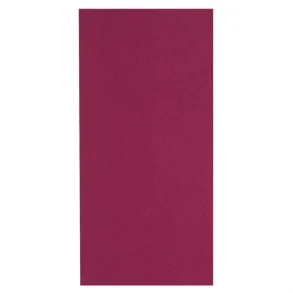 Middagsserviet 3-lags 1/8 fold 40x40cm bordeaux 1400stk