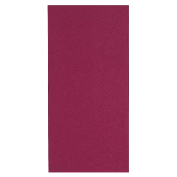 Middagsserviet 3-lags 1/8 fold 40x40cm bordeaux 1400stk
