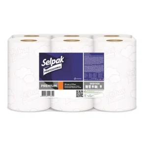 Selpak Pro Auto Motion hndklderulle 2 lags 6stk/kolli