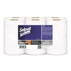 Selpak Pro Auto Motion hndklderulle 19,5 cm x 150 m 2 lags 6stk/kolli