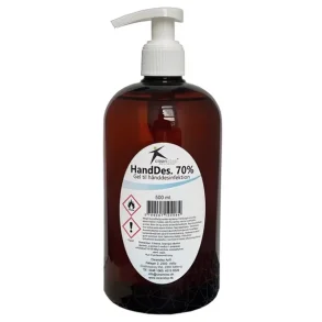 Cleanstep HandDes 70% hnddesinfektion,  500 ml med pumpe