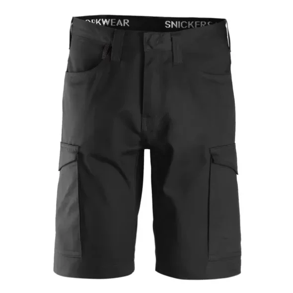 Service shorts BLACK str 58, W: 41''