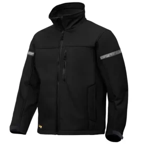 AllroundWork, Dame softshell jakke sort S
