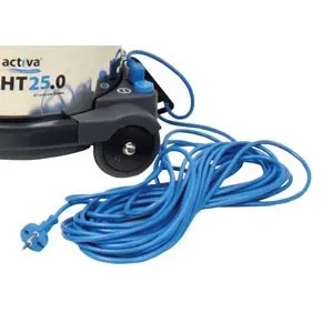 ledning ACTIVA  med kontakt 15m (Bl) HT25