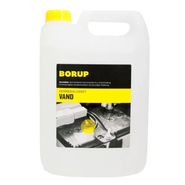 Borup Deminaliseret Vand, 5 liter