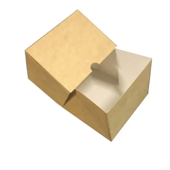 Burgerbox 13,5x13,5x10,5 cm 100 stk brun 