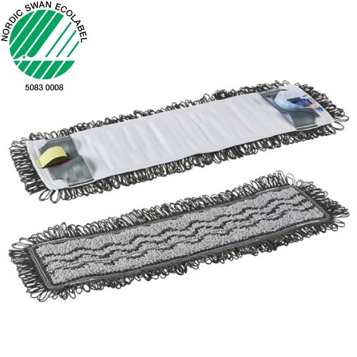 Damp 42 Dark mikrofibermoppe, Lomme, 40 cm, Gr