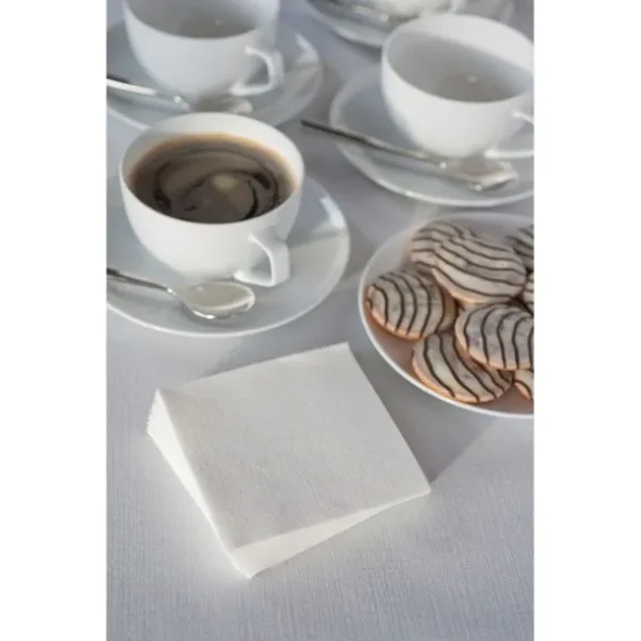  Dunisoft soft 48x48 cm - 1/4 fold - hvid 360 stk/krt