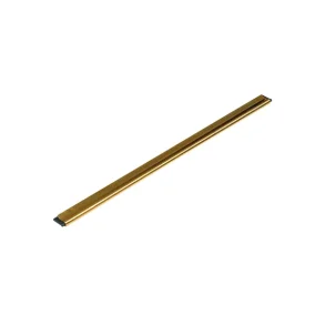 Ls Messing Skinne m/bld gummi 35 cm