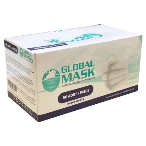 Mundbind GLOBAL MASK  3-lags 50stk/pak