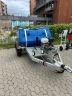 Denver 800ltr Trailer with Honda Powered Pressure Washer 16lpm 276bar, 30mtr Hose Reel, Blue tank hjtryksrenser p trailer