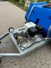 Denver 800ltr Trailer with Honda Powered Pressure Washer 16lpm 276bar, 30mtr Hose Reel, Blue tank hjtryksrenser p trailer