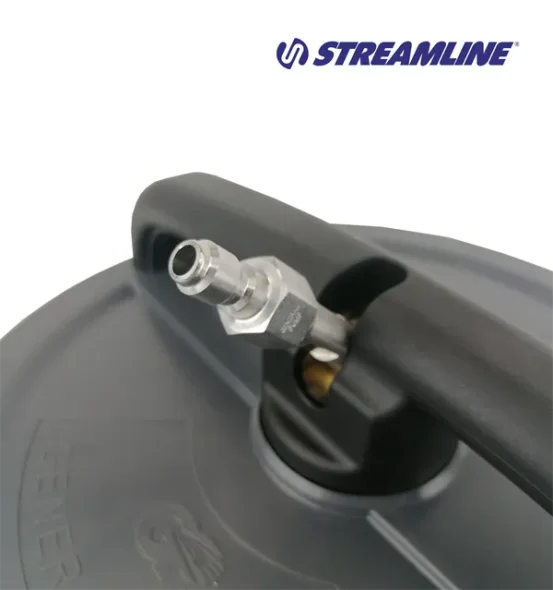 12? Handheld Surface Cleaner with 1/4 inch M Quick Release Coupler