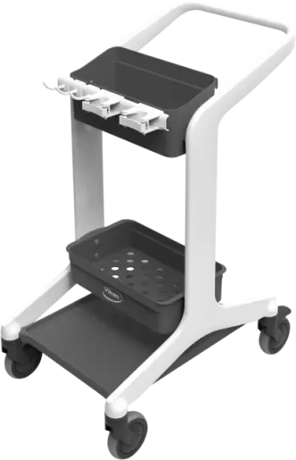 HyGo mobil rengringsstation, 780 mm, Usamlet, Hvid