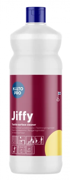 Kiilto Pro Jiffy Tpperens & Tekstilrens  1 Liter
