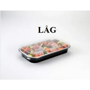 Lg til 99070 alubakke sort 500 stk