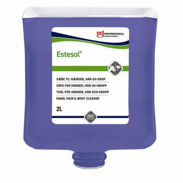 DEB cremesbe Estesol Lotion m/farve & parfume, 2000 ml 