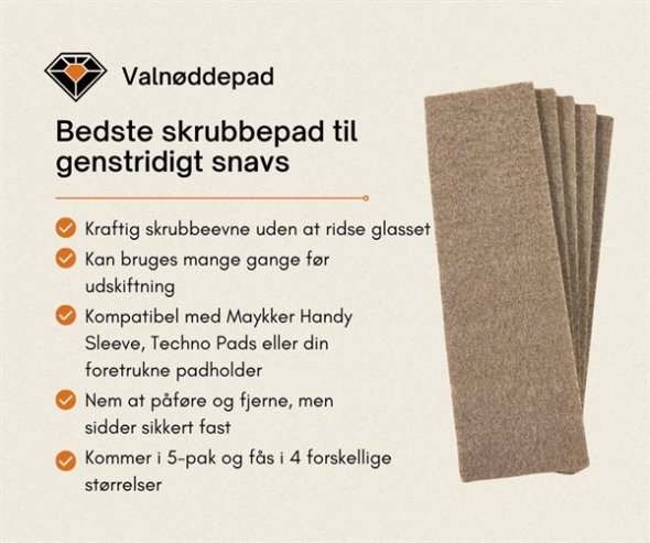 Maykker Valnddepads 35cm 1 stk 