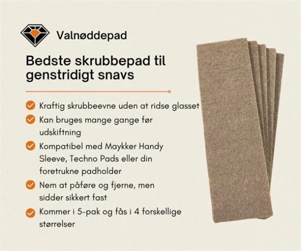 Maykker Valnddepads 15cm, 1 stk 