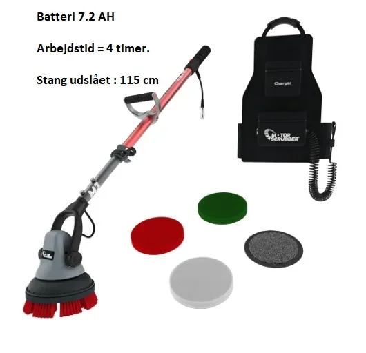 MotorScrubber Starter Kit skuremaskine kit
