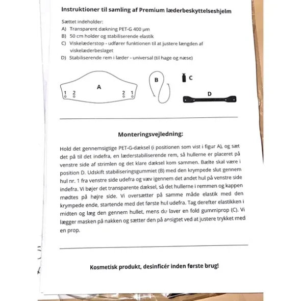 Visir til nse og mund