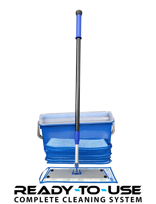Mikro Vision Mop System med 15 stk mopper