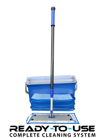 Mikro Vision Mop System med 15 stk mopper