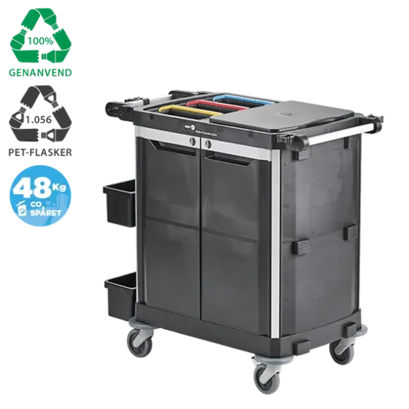 Nordic Recycle Trolley 2.0  medium dobbeltdr