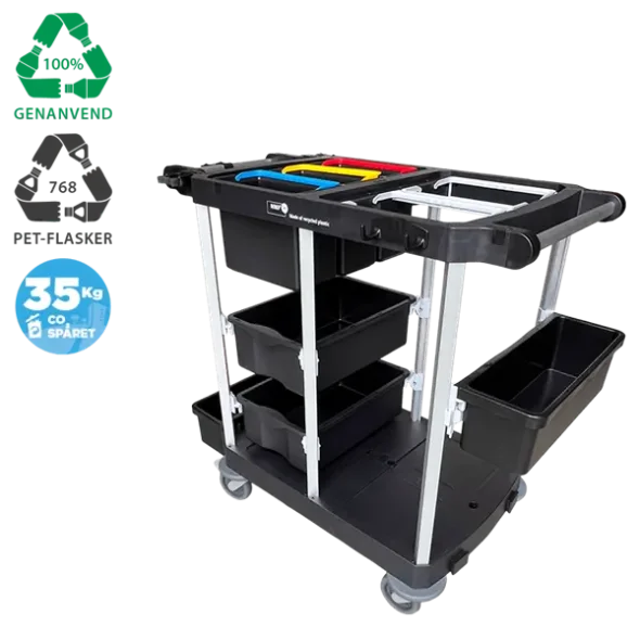 Nordic Recycle Trolley 2.0  medium ben model