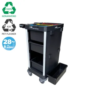 Nordic Recycle Trolley 2.0 - small ekskl. dre