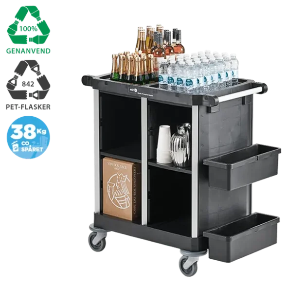Nordic Recycle Trolley 2.0  Service Medium 1 BEN