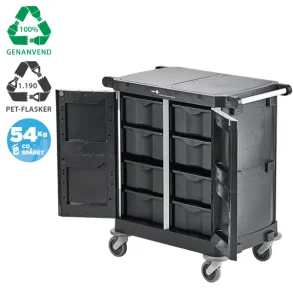 Nordic Recycle Trolley 2.0  Service Medium Dobbeltdr