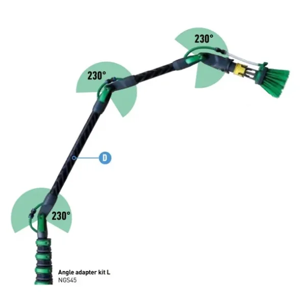 Unger nLite vinkeladapterst L, 82 cm