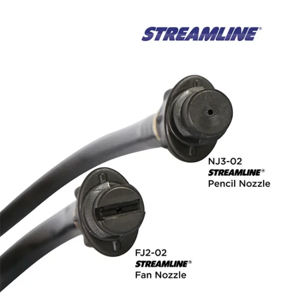 Streamline Nozzle Fan Jet Kit - pack of 2
