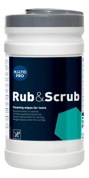 Kiilto Pro Rub & Scrub 75 wipes
