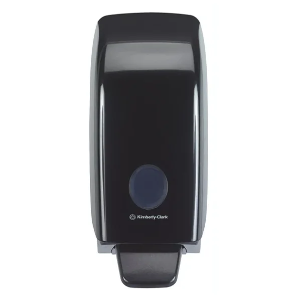 Dispenser, Kimberly-Clark Aquarius, 1000 ml, sort, plast, til sbe