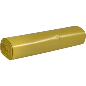 Sk, ABENA Poly-Line, 70 l, gul, LDPE/genanvendt, 57,5x100cm