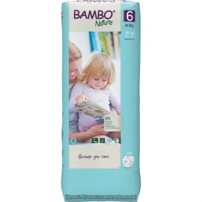 Brneble, tapeble, Bambo Nature, 6, tall pack 120stk