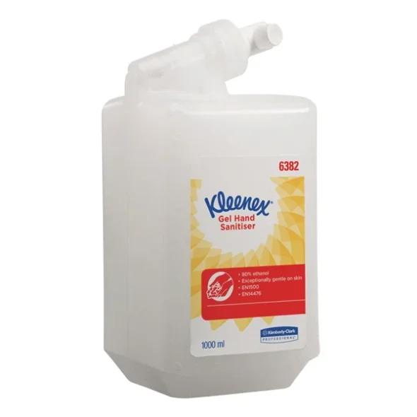 Hnddesinfektion, Kleenex, 1 l, gel,1 ml pr. dosering