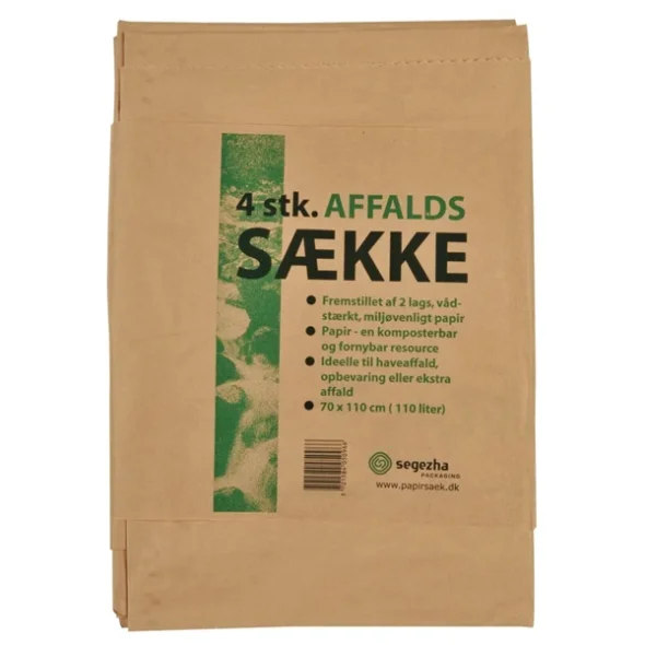 Papirsk Robus 2 lags 110L brun 70x95 vdstrk 32 stk 70G