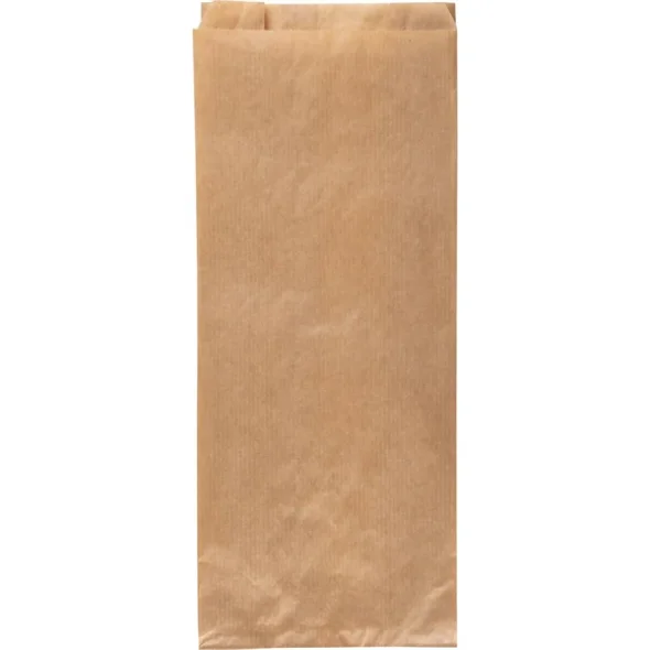 Brdpose, 33x7x14cm, brun, papir, uden rude, med sidefals, 1000stk