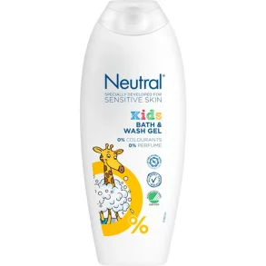 Dush- og bades�be, Neutral Kids, 250 ml, uden farve og parfume 1 stk