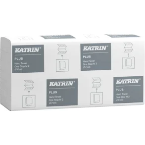 Katrin Plus 87303 hndkldeark M2, Z-fold, 2-lags 3024 ark