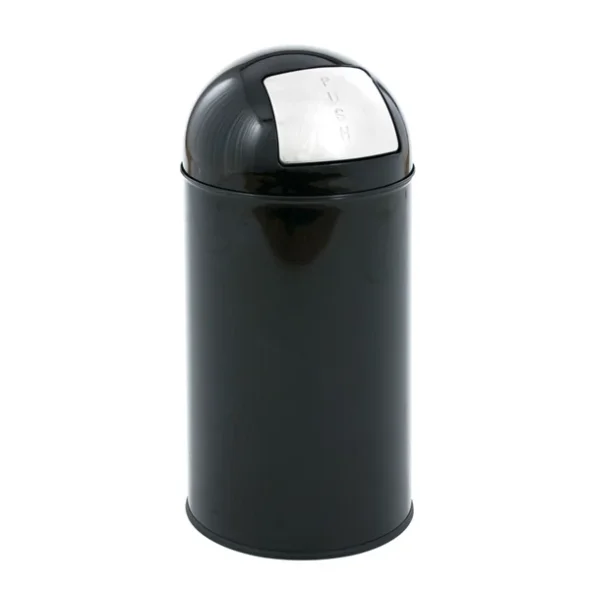 Affaldsspand, med push lg, sort 40 l