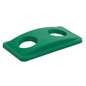 Plast lg, Rubbermaid, med 2 huller grn