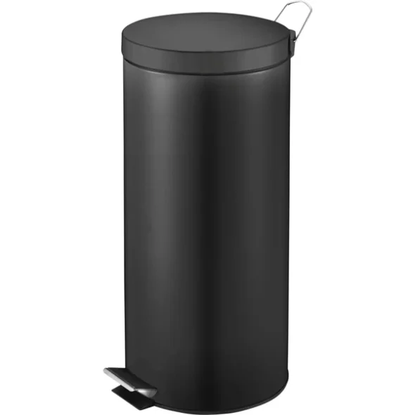 Pedalspand, V-Part, inderspand i plast, sort, 30 l