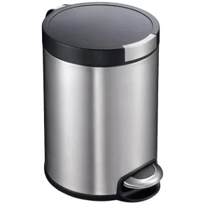 Pedalspand  brstet stl 5 l